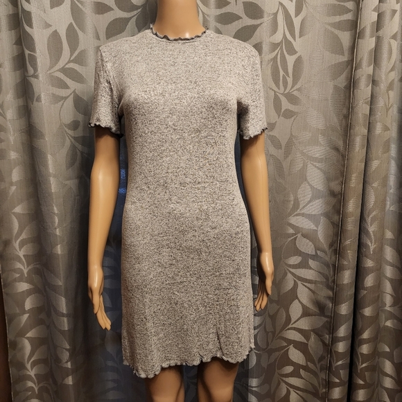 Gray Knit Sweater Dress Size L - Picture 12 of 12